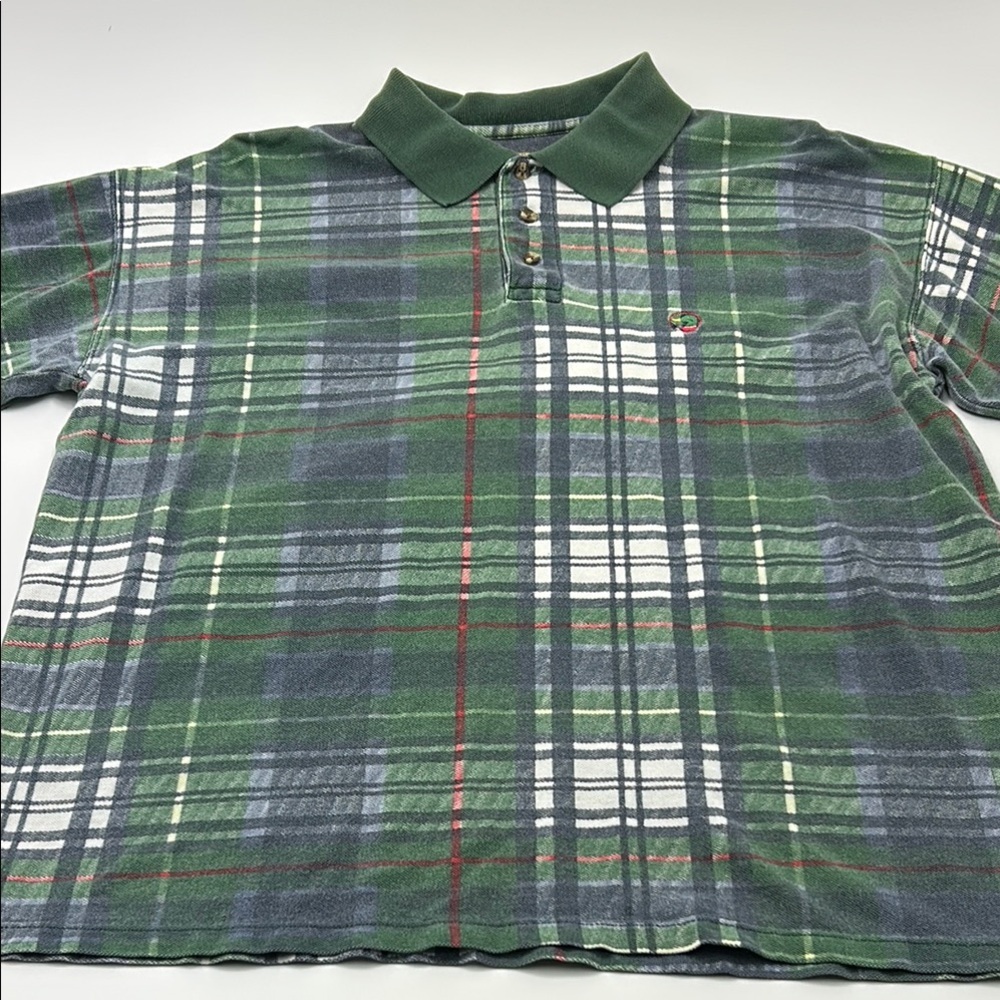 Duck Head Green and Red Plaid Shirt